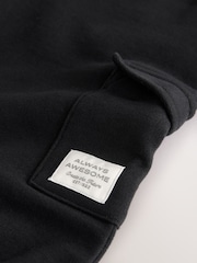 Black Soft Touch Jersey Utility Joggers (3mths-7yrs) - Image 4 of 4