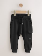 Black Skinny Utility Joggers (3mths-7yrs) - Image 1 of 4