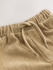 Tan Brown Jersey Cord Joggers (3mths-7yrs) - Image 3 of 4