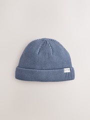modra - 2 Pack Baby Beanie Knitted Hats (0mths-2yrs) - Slika 3 iz 5