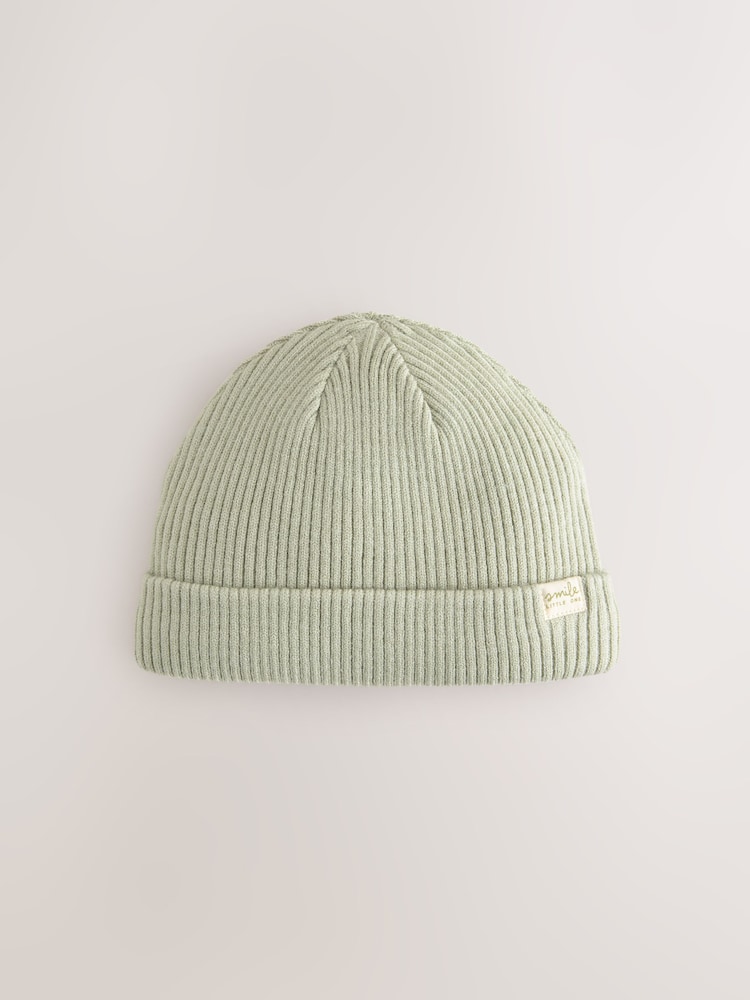Minerals 2 Pack Baby Beanie Knitted Hats (0mths-2yrs) - Image 2 of 5