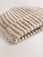Neutral Baby Knitted Beanie Hat (0mths-2yrs) - Image 2 of 3