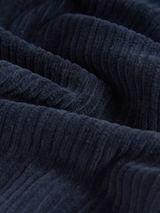 Navy Blue Jersey Cord Joggers (3mths-7yrs) - Image 3 of 8