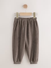 Mink Brown Jersey Cord Joggers (3mths-7yrs) - Image 2 of 4