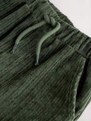 Bottle Green Jersey Cord Joggers (3mths-7yrs) - Image 3 of 4