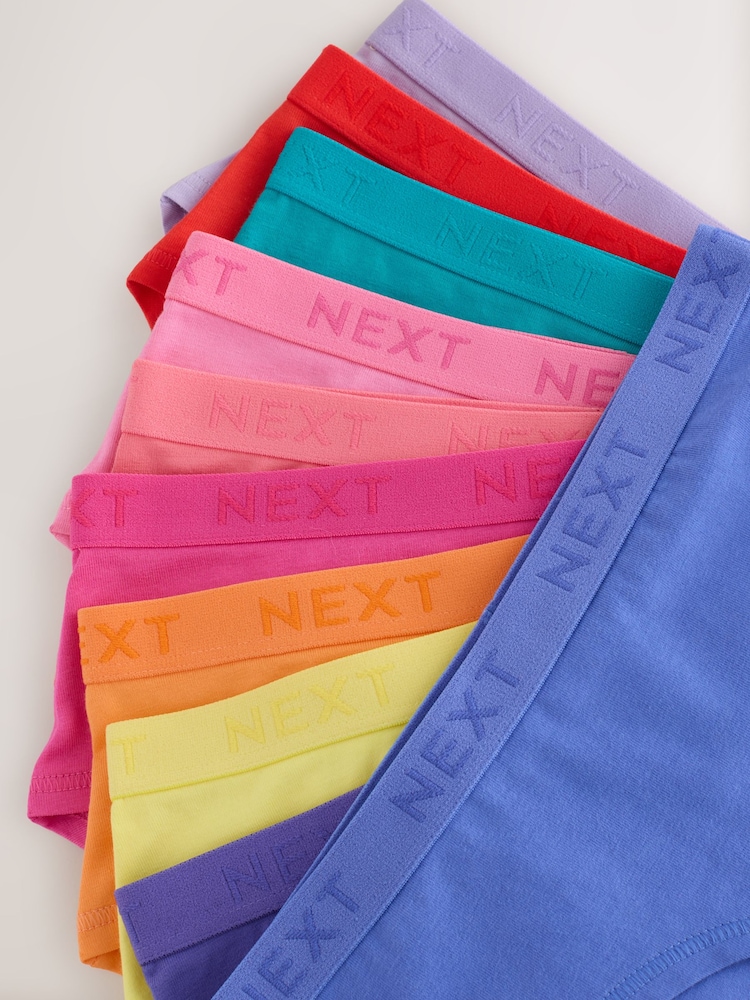 Bright Rainbow Hipster Briefs 10 Pack (2-16yrs) - Image 13 of 13 Bright Rainbow Hipster Briefs 10 Pack (2-16yrs) - Image 13 of 13