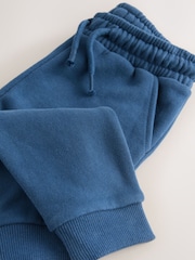 Blue Slim Fit Soft Touch Jersey Joggers (3mths-7yrs) - Image 4 of 4