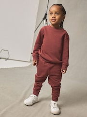 Burgundy Red Sweatshirt And Joggers Set (3mths-7yrs) - Image 1 of 9