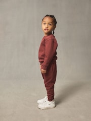 Burgundy Red Sweatshirt And Joggers Set (3mths-7yrs) - Image 3 of 9