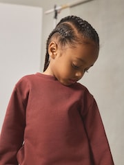 Burgundy Red Sweatshirt And Joggers Set (3mths-7yrs) - Image 4 of 9