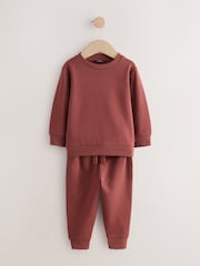 Burgundy Red Sweatshirt And Joggers Set (3mths-7yrs) - Image 5 of 9