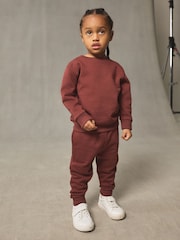 Burgundy Red Sweatshirt And Joggers Set (3mths-7yrs) - Image 1 of 10