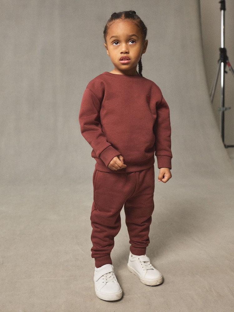Burgundy Red Sweatshirt And Joggers Set (3mths-7yrs) - Image 1 of 10