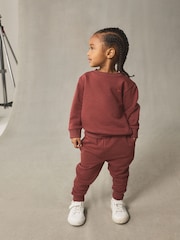 Burgundy Red Sweatshirt And Joggers Set (3mths-7yrs) - Image 3 of 10