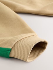 Tan Brown Colourblock Sweatshirt And Joggers Set (3mths-7yrs) - Image 16 of 16