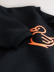 Orange/Black Duck Sweatshirt And Leggings Set (3mths-7yrs) - Image 9 of 9