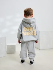 Azul claro - Printed Hoodie and Joggers Set (3mths-7yrs) - Imagen 1 de 9