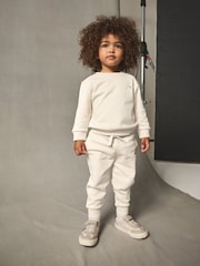 Ecru Off White Sweatshirt And Joggers Set (3mths-7yrs) - Image 1 of 8