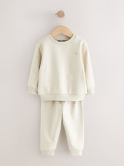Ecru Off White Sweatshirt And Joggers Set (3mths-7yrs) - Image 4 of 8