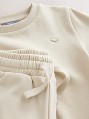 Ecru Off White Sweatshirt And Joggers Set (3mths-7yrs) - Image 8 of 8