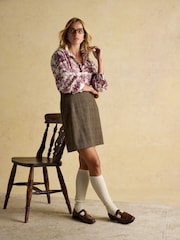 Melanie Berry/Ecru Ruffle Blouse - Image 6 of 8