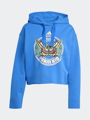 adidas Blue x Farm Hoodie - Image 6 of 6