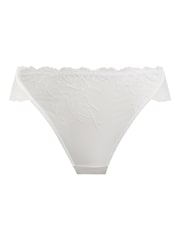 Wacoal White Vivid Attraction High Leg Briefs - Image 6 of 6