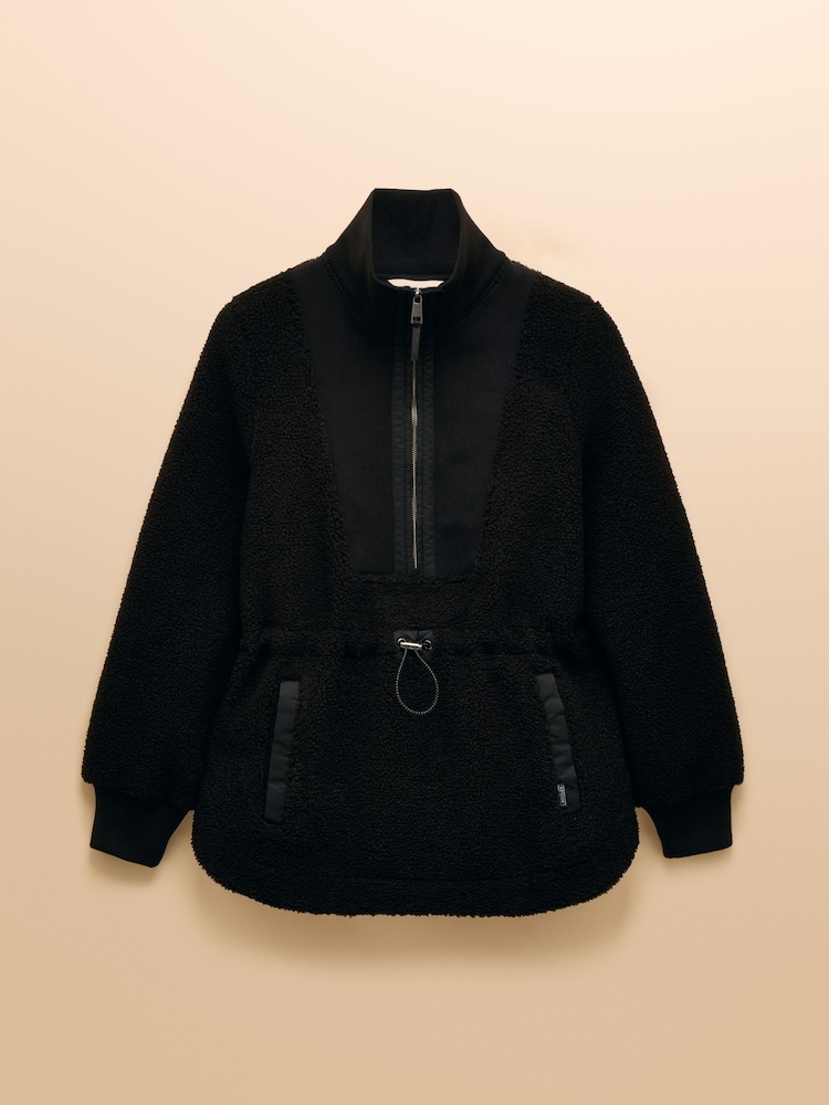 Joules Thurleston Black Borg Fleece - Image 10 of 10