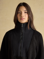Joules Thurleston Black Borg Fleece - Image 5 of 10
