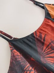 Palm Midi Slip Summer Dress - Image 3 of 3