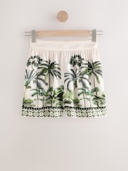 White Ground Summer Beach Shorts - Image 1 of 3