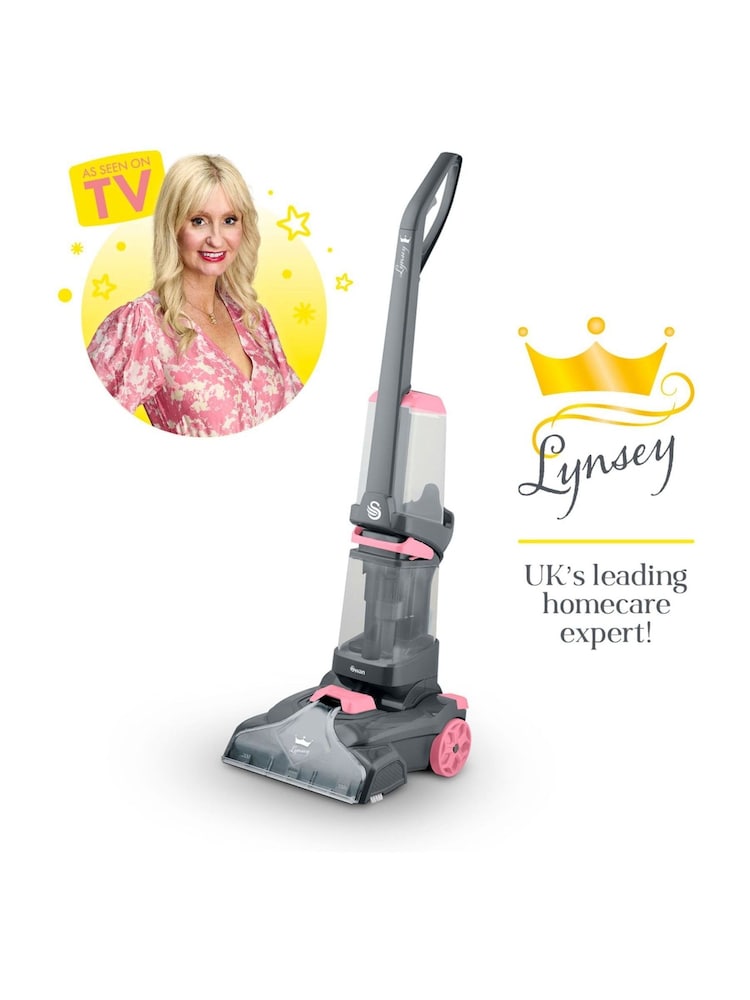Swan Pink TV's Queen of Clean Carpet Washer 2.1L - Image 1 of 8