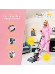 Swan Pink TV's Queen of Clean Carpet Washer 2.1L - Image 2 of 8