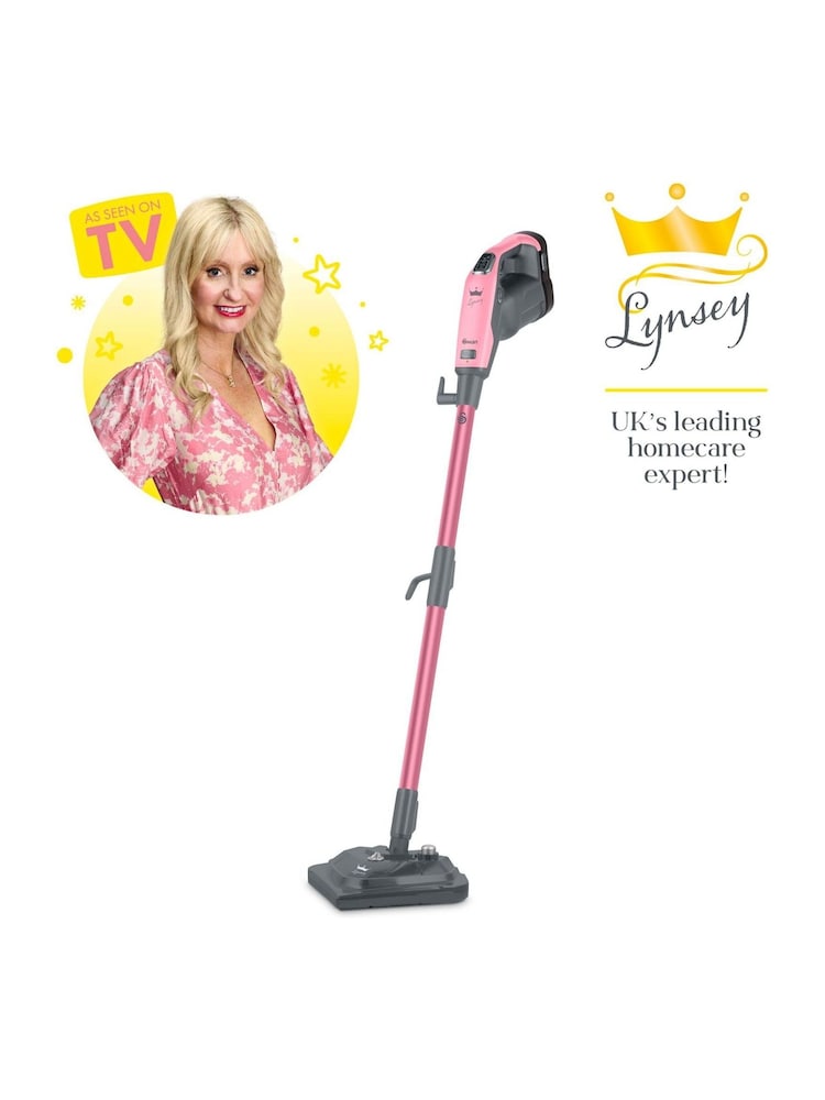 Swan Pink TV's Queen of Clean 16in1 Steam Mop - Image 1 of 8