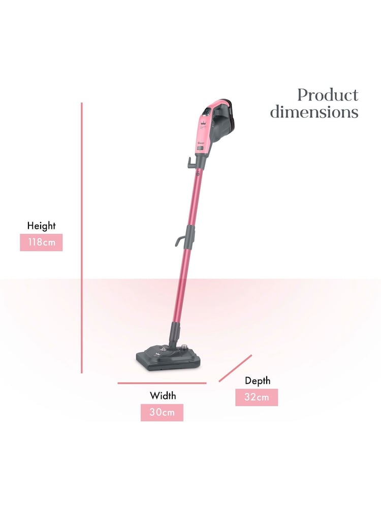 Swan Pink TV's Queen of Clean 16in1 Steam Mop - Image 8 of 8