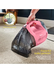 Swan Pink TV's Queen of Clean Handheld Carpet Cleaner - Image 4 of 8