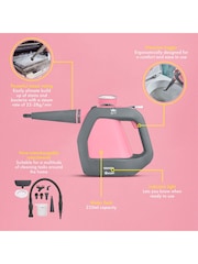 Swan Pink TV's Queen of Clean Handheld Steam Cleaner - Image 5 of 8