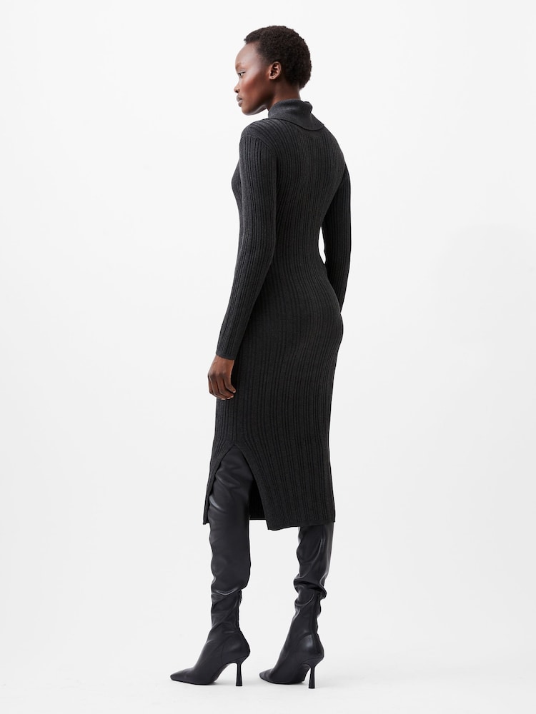 French Connection Grey Nia Mari Dress - Image 2 of 4