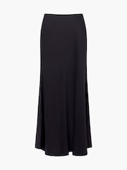 French Connection Black Ennis Satin Skirt - Image 4 of 4