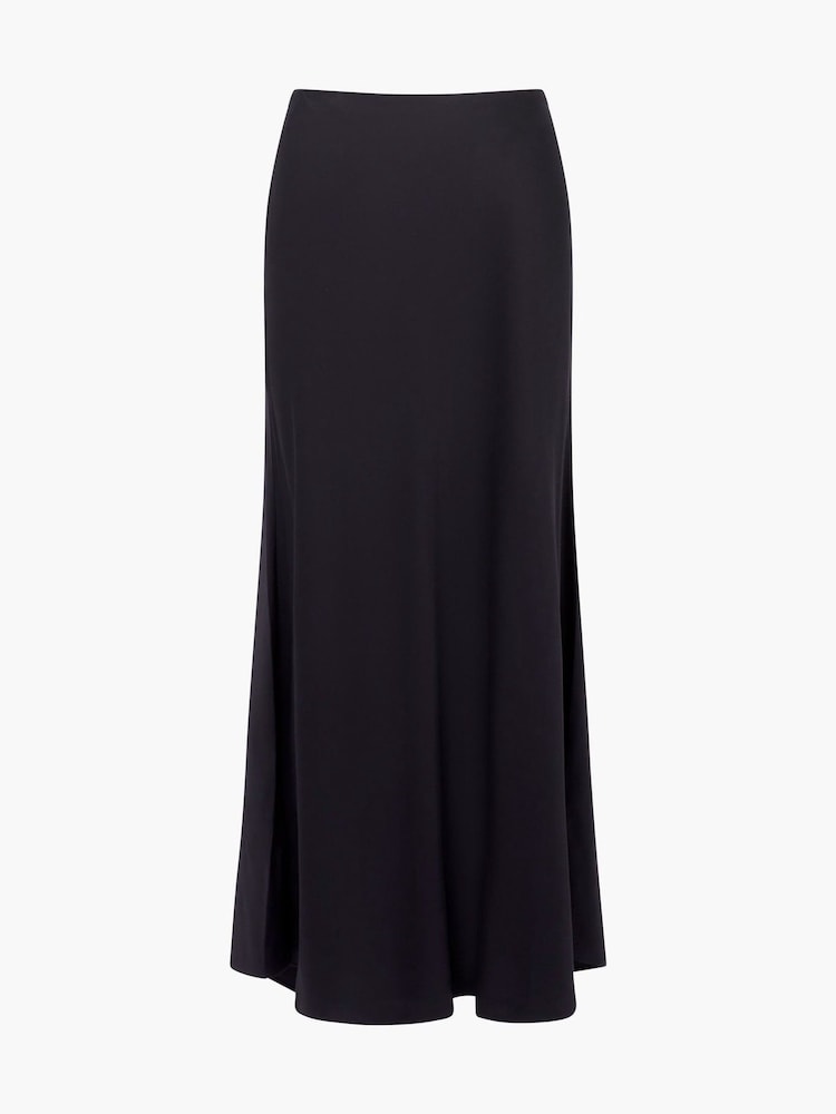 French Connection Black Ennis Satin Skirt - Image 4 of 4
