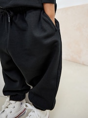 Black Slogan Hoodie and Joggers Set (3mths-7yrs) - Image 4 of 9