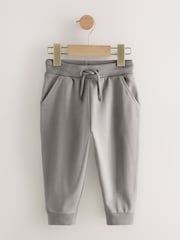 Khaki/Grey/Blue Regular Fit Joggers 5 Pack (3mths-7yrs) - Image 2 of 9
