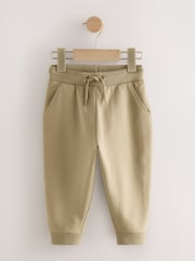 Khaki/Grey/Blue Regular Fit Joggers 5 Pack (3mths-7yrs) - Image 4 of 9