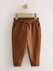Khaki/Grey/Blue Regular Fit Joggers 5 Pack (3mths-7yrs) - Image 6 of 9