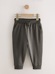 Khaki/Grey/Blue Regular Fit Joggers 5 Pack (3mths-7yrs) - Image 7 of 9