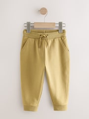Khaki Green/Blue/Red Regular Fit Joggers 5 Pack (3mths-7yrs) - Image 4 of 9