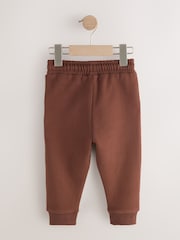 Khaki Green/ Rust Brown/ Ecru - Jogginghosen mit weichem Griff im 3er-Pack (3 M.–7 J.) - Bild 3 von 7