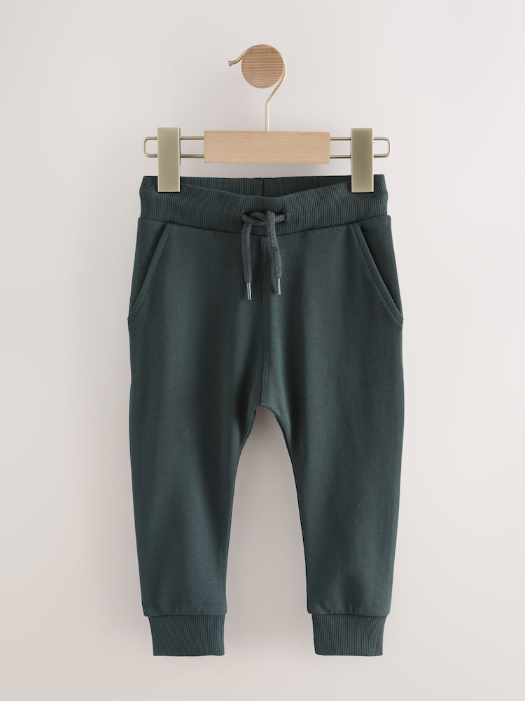 Modra/rumenorjava/oglja siva - Super skinny joggerji 3 paket (3mesec-7leto) - Slika 2 iz 7