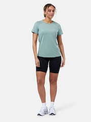 Gym + Coffee Green Relentless Womens T-Shirt - Image 1 of 8