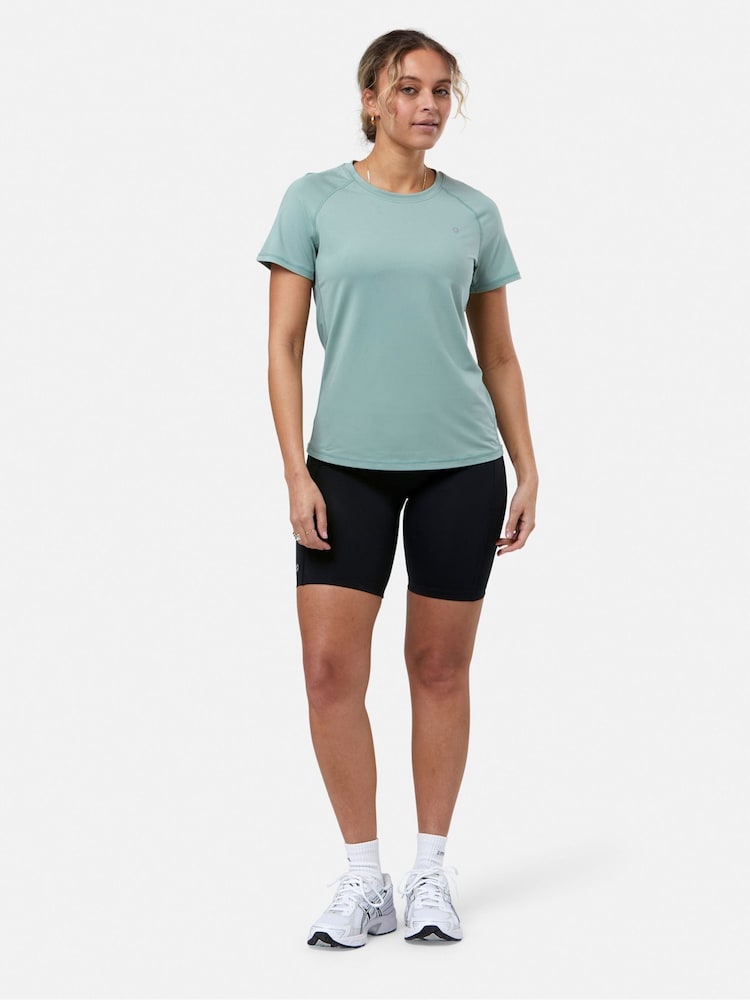 Gym + Coffee Green Relentless Womens T-Shirt - Image 1 of 8